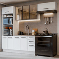 Combo completo de Cocina 270 cm Blanco Agata Madesa