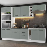 Combo completo de Cocina Madesa Agata 290cm BG 02