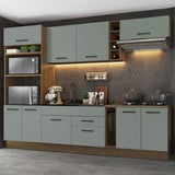 Combo completo de Cocina Madesa Agata 290cm MG 01