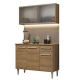 Combo de Cocina Emilly 105cm Gabinete y bajo mesada Madesa 01