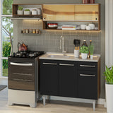 Combo de Cocina Madesa Emilly 165cm MN 01