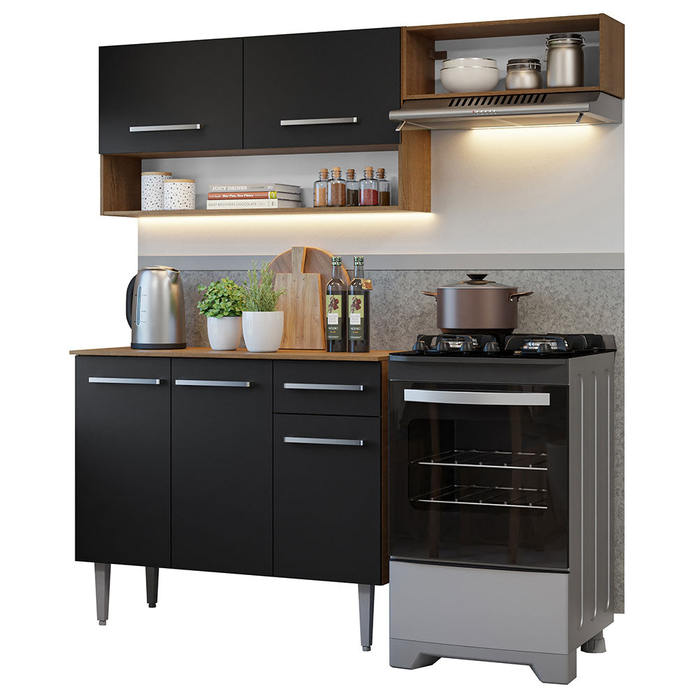 Combo de Cocina Madesa Emilly 165cm MN 07
