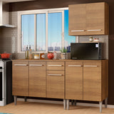Combo de Cocina 169cm Emilly Free Madesa 01 - Marrón
