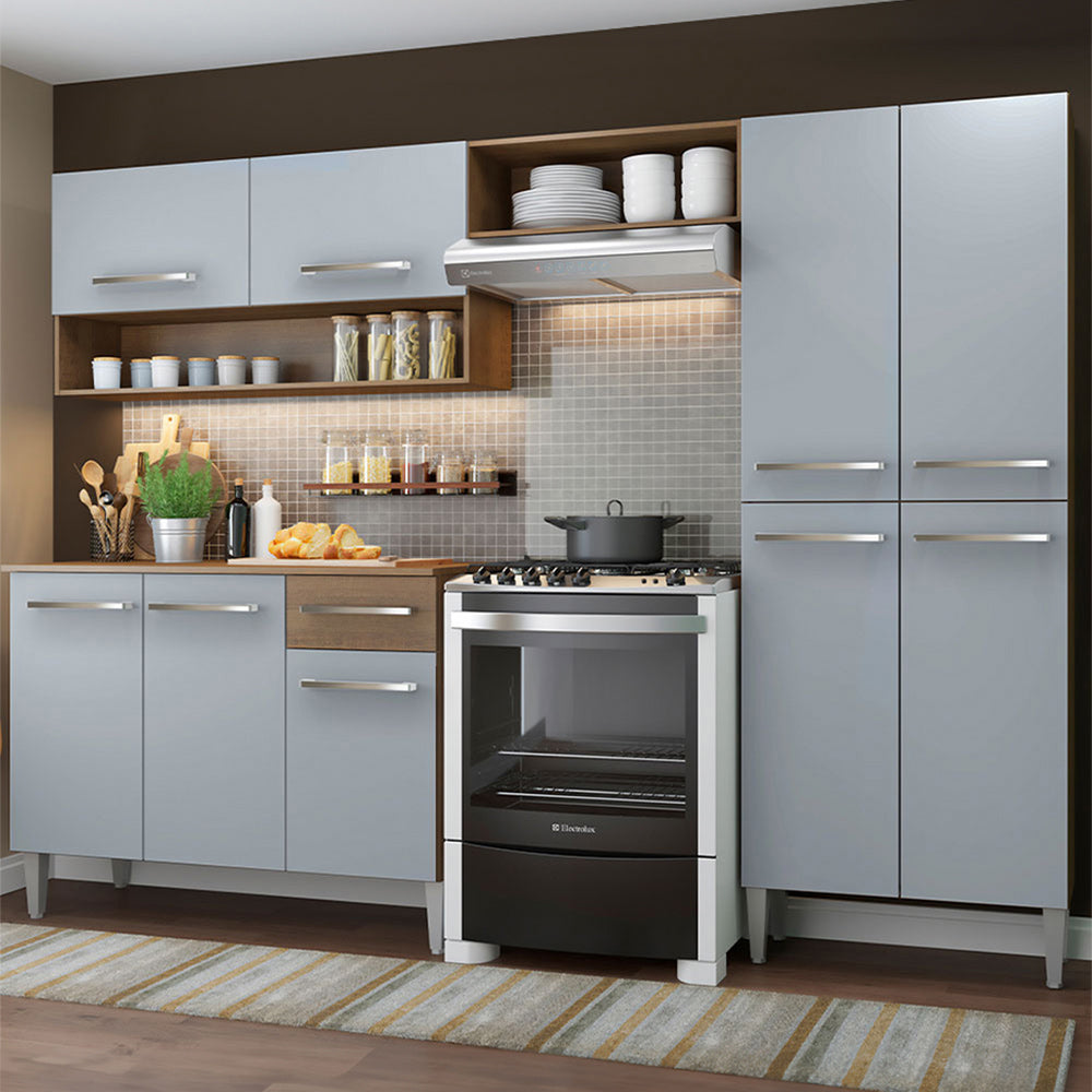 Cocin Compacta 229 cm Emilly Pop Marrón/Gris