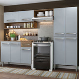 Cocin Compacta 229 cm Emilly Pop Marrón/Gris