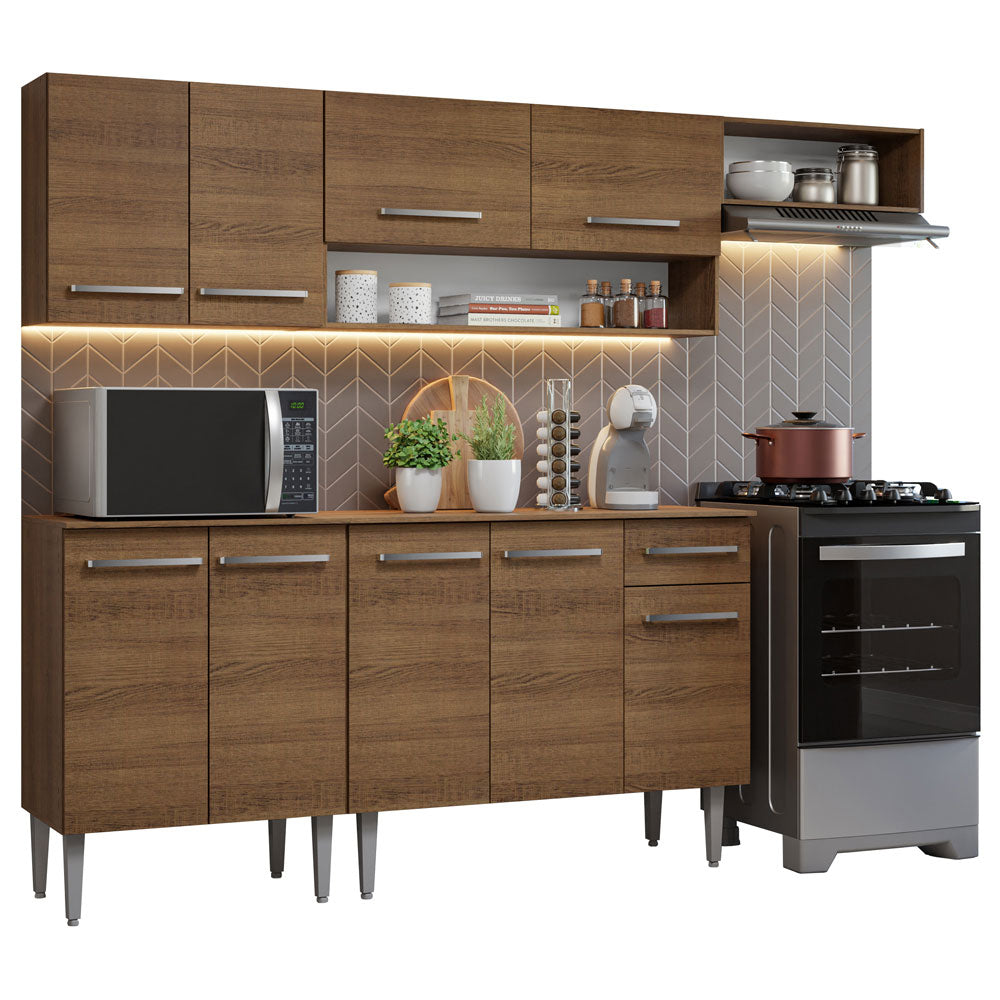 Combo completo de Cocina Madesa Emilly 229cm MM 13