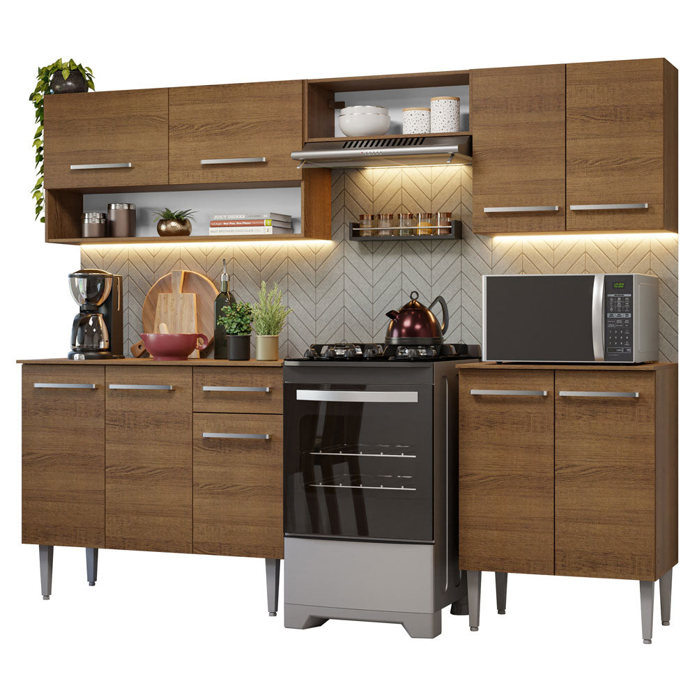 Combo completo de Cocina Madesa Emilly 229cm MM 15