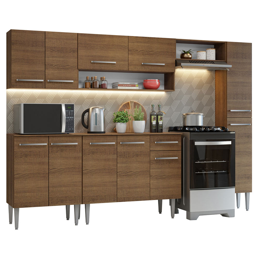 Combo completo de Cocina Madesa Emilly 261cm MM 09