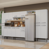 Cocina Compacta 325 cm Emilly Blanco 07
