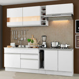 Combo completo de Cocina Modular Madesa Parma 220cm BB 02
