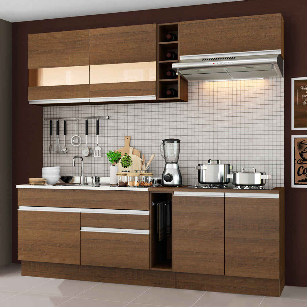 Combo completo de Cocina Madesa Parma 220cm MB 02