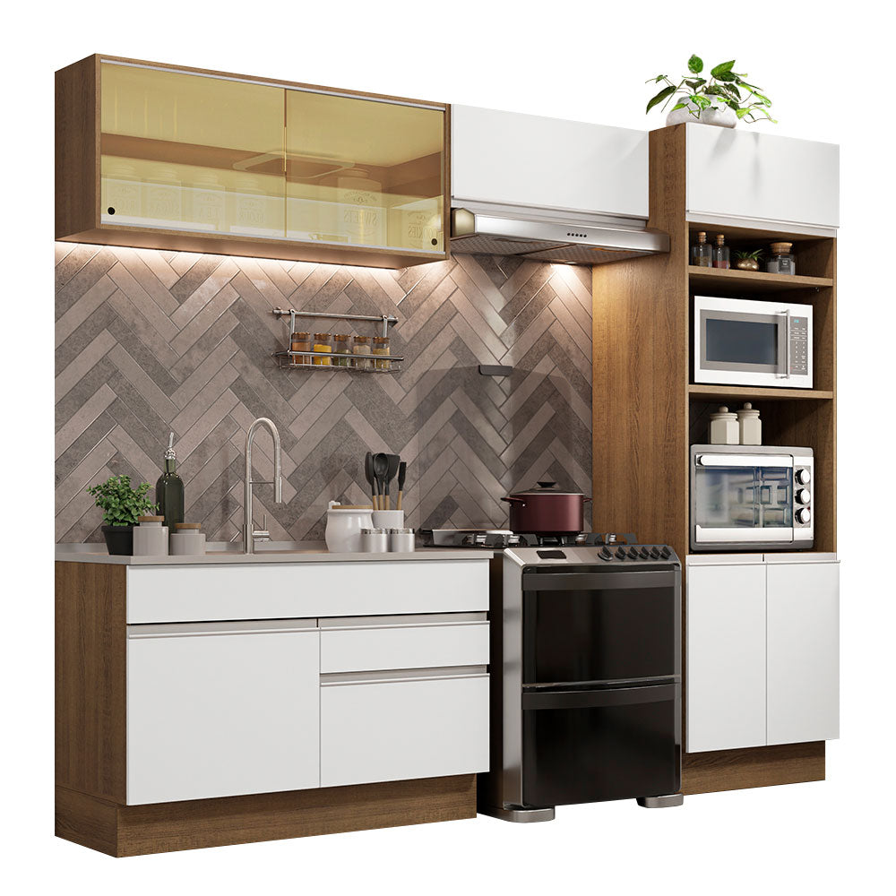 Combo completo de Cocina 270cm Glamy Madesa 12