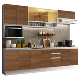 Combo completo de Cocina 280cm Genova Madesa 04 - Blanco