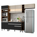 Combo completo de Cocina Madesa Glamy 290cm MMC 03