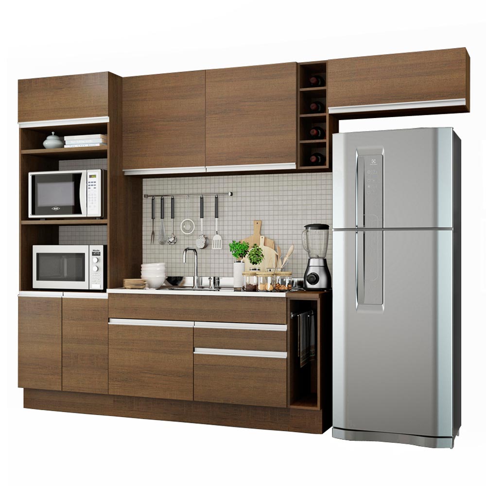 Combo completo de Cocina Madesa Safira 290cm MM 04