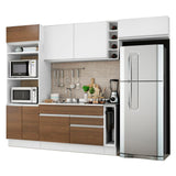 Combo completo de Cocina Madesa Glamy 290cm MB