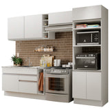Combo completo de Cocina Madesa Glamy 290cm MB 01