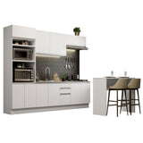 Combo completo de Cocina Madesa Glamy 315cm BB 02