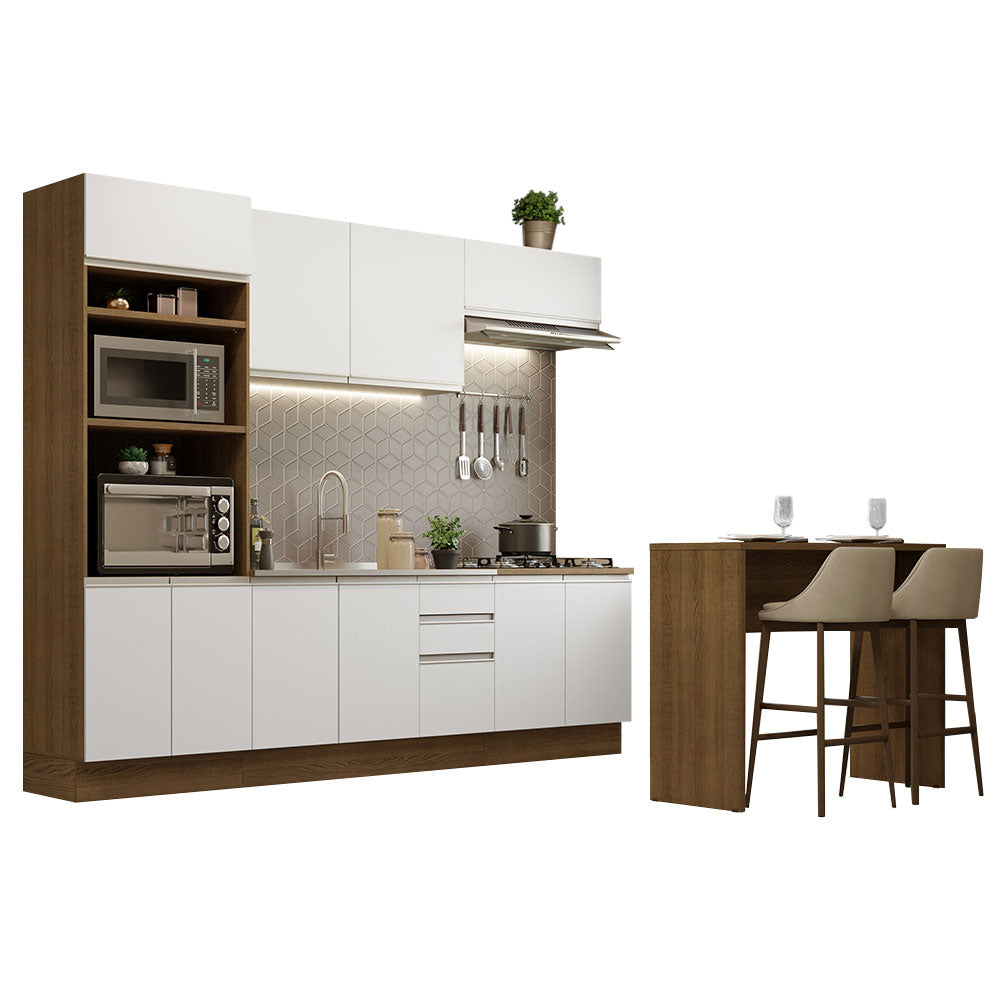 Combo completo de Cocina Madesa Glamy 315cm MB 02
