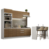 Combo completo de Cocina Madesa Glamy 315cm BM 02