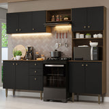 Combo completo de Cocina Madesa Gourmet 235cm MN 01