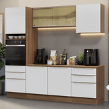 Combo completo de Cocina Madesa Lux 240cm MBV 08