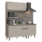 Combo de Cocina 180 cm Crema Nice Madesa 02