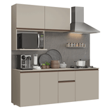 Combo de Cocina 180 cm Flotante Crema Nice Madesa 03