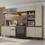 Combo completo de Cocina 300cm Crema Nice 08