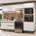 Combo completo de Cocina 260 cm Blanco Pieta Madesa