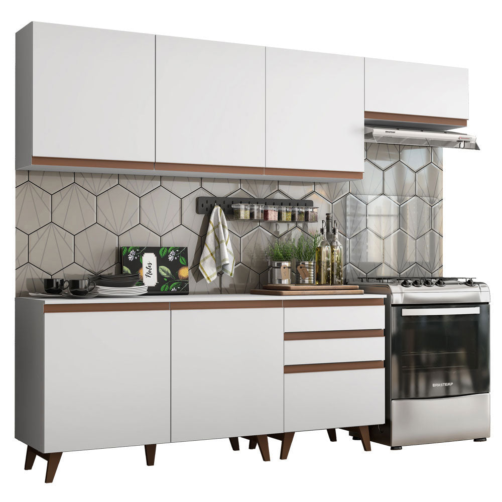 Combo completo de Cocina Madesa Reims 250cm BB