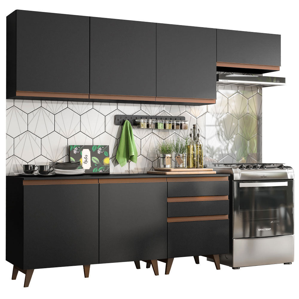 Combo completo de Cocina Madesa Reims 250cm NN 02