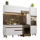 Combo completo de Cocina 250cm Blanco Reims Madesa 06