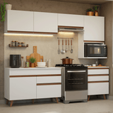Combo de Cocina 250 cm Reims Blanco 07