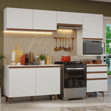 Combo de Cocina 250 cm Reims Blanco 08