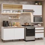 Combo de Cocina 250 cm Reims Blanco 10
