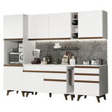 Combo completo de Cocina 260cm Blanco Reims Madesa 05