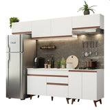 Combo completo de Cocina 260 cm Reims Blanco 10