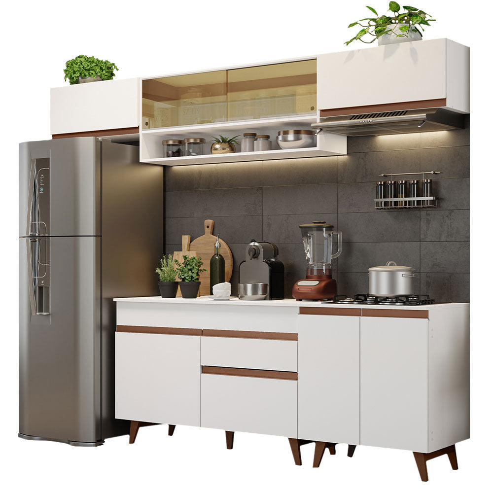 Combo completo de Cocina 260 cm Reims Blanco 11