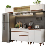 Combo completo de Cocina 260 cm Reims Blanco 11