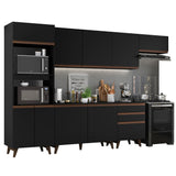 Combo completo de Cocina Madesa Reims 320cm NN 01