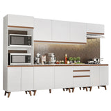 Combo completo de Cocina 320cm Blanco Reims 02
