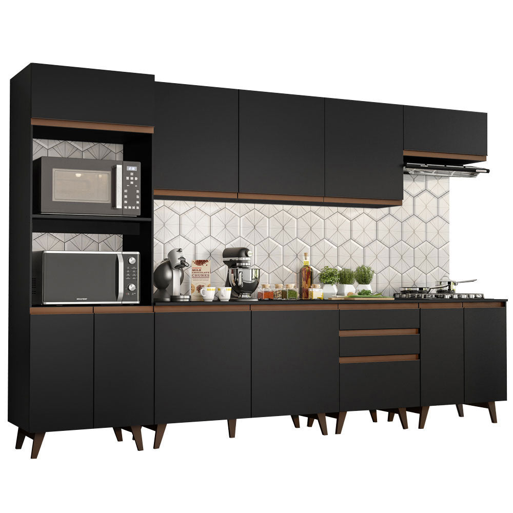 Combo completo de Cocina Madesa Reims 320cm NN 04
