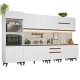 Combo completo de Cocina Madesa Sabrina 355cm BB