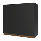 Alacena 70 cm 2 Puertas Negro Reims Madesa