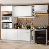 Combo Completo de Cocina 290cm Blanco Stella Madesa 02