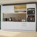 Combo Completo de Cocina 310 cm Blanco Stella Madesa 02