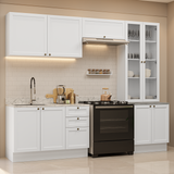 Combo completo de Cocina 270 cm Blanco Vik Madesa 06