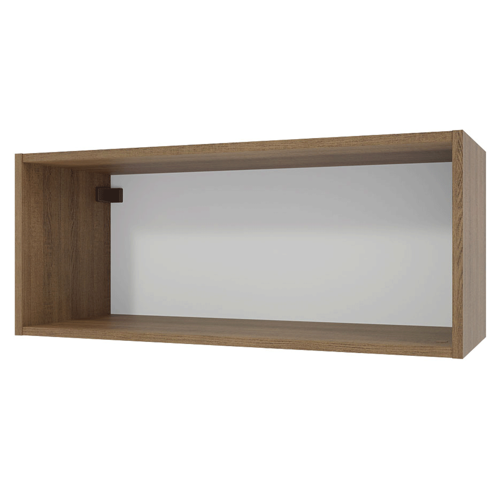 Alacena para Dormitorio 80 cm Nicho Abierto Marrón Neo Madesa