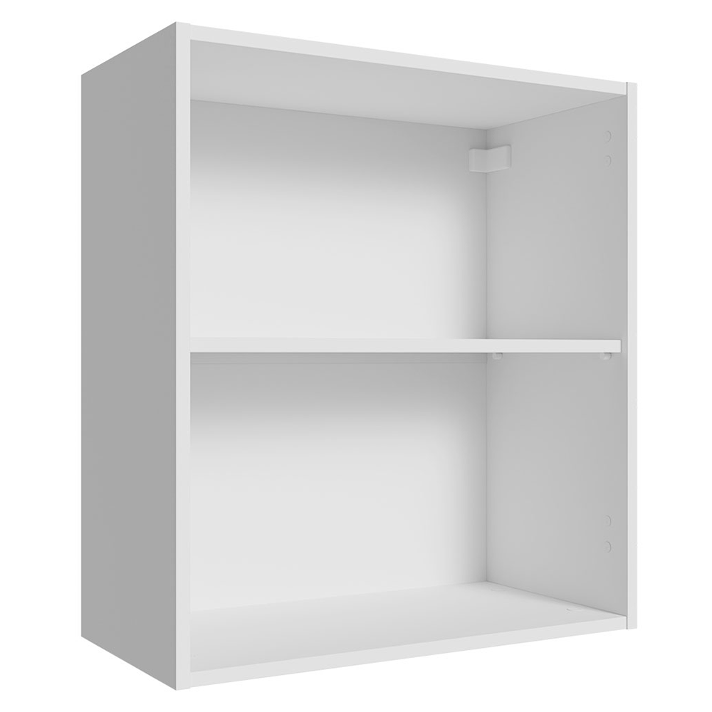 Alacena para Dormitorio 60 cm 2 Nichos Neo Blanco